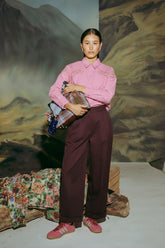 Embroidered Button-Down Shirt