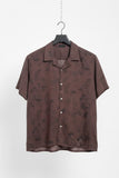 Men Printed Resort Collar Shirt
