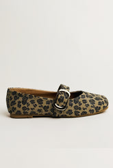 Embellised Mary Jane Flats