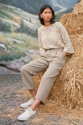 Tailored Palazzo Trousers