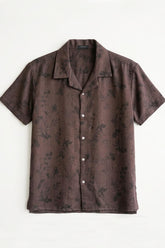 Men Printed Resort Collar Shirt
