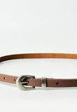 Slim Western Buckle Belt