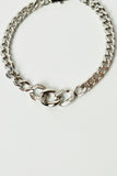 Three-Link Charm Curb Bracelet