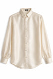 Shimmering Button-Down Shirt