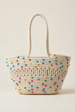 Woven Rope Sprinkle Tote Bag