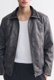 Classic Faux Leather Jacket