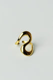 Chunky Gold Twisted Ring