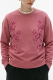 Relaxed Fit Floral Sweatshirt