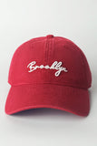 Brooklyn Embroidered Cap