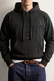 Applique Embroidered Hoodie