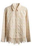 Embroidered Button-Down Shirt