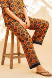 Wide Leg Printed Pants