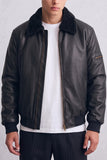 Jacket With Faux Fur Collar