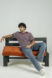 Premium Knitted Stripe Polo