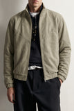 Suede Bomber Jacket