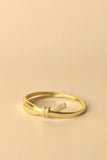 Rhinestone Knot Cuff Bracelet. - GO
