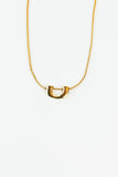 Minimalist U-Bar Necklace - GO