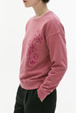 Relaxed Fit Floral Sweatshirt
