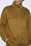 Utility Mock-Neck Jacket