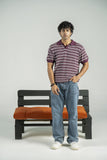 Premium Knitted Stripe Polo