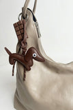 Faux Leather Handbag