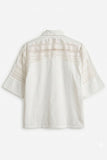 Button Down With Mesh