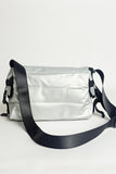 Metallic Messenger Crossbody Bag