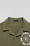 Embroideried Resort Collar Shirt