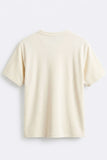 Textured Flowy Short-sleeved T-shirt