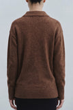Polo Collar Cardigan